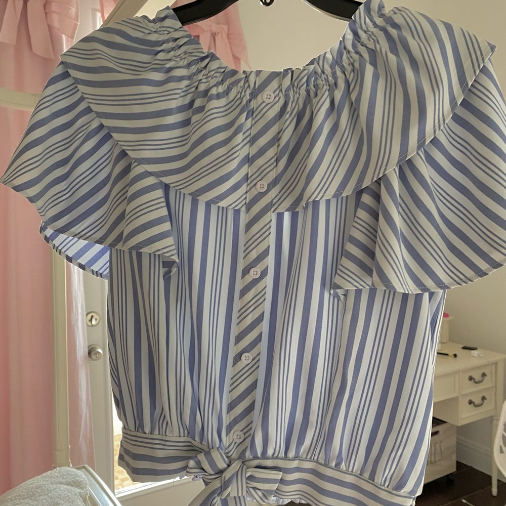 Off the shoulder shirt
